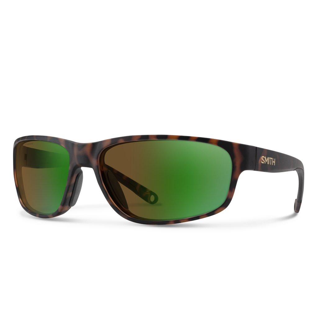 Smith Redding 2 sunglasses — Matte Tortoise | ChromaPop Glass Polarchromic Brown Green Mirror