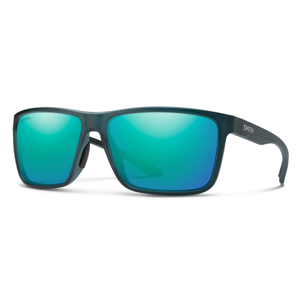 Smith Riptide sunglasses — Matte Pacific Crystal | ChromaPop Glass Polarized Opal Mirror