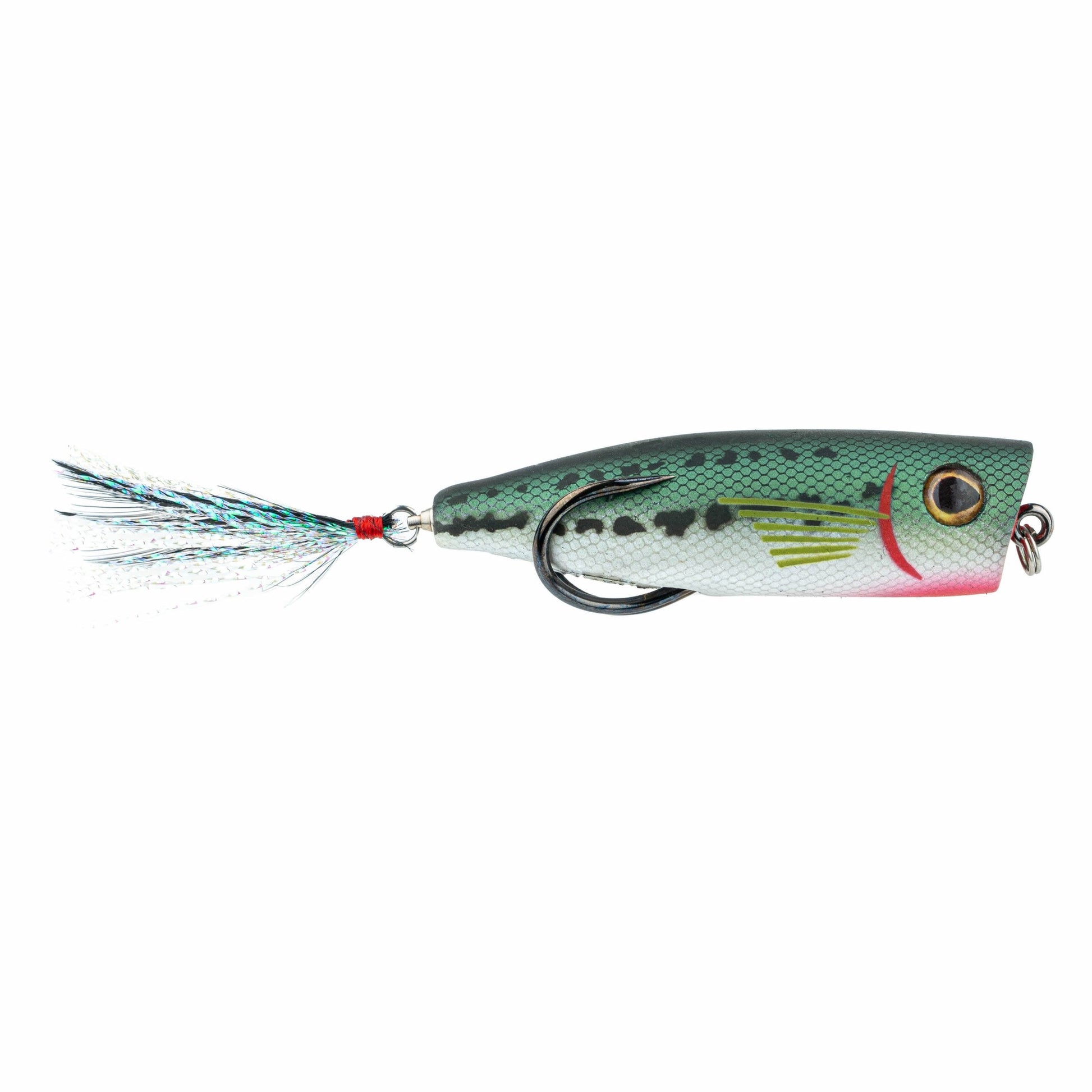 Snag Proof Zoo Pop hollow body popping frog in Baby Bass