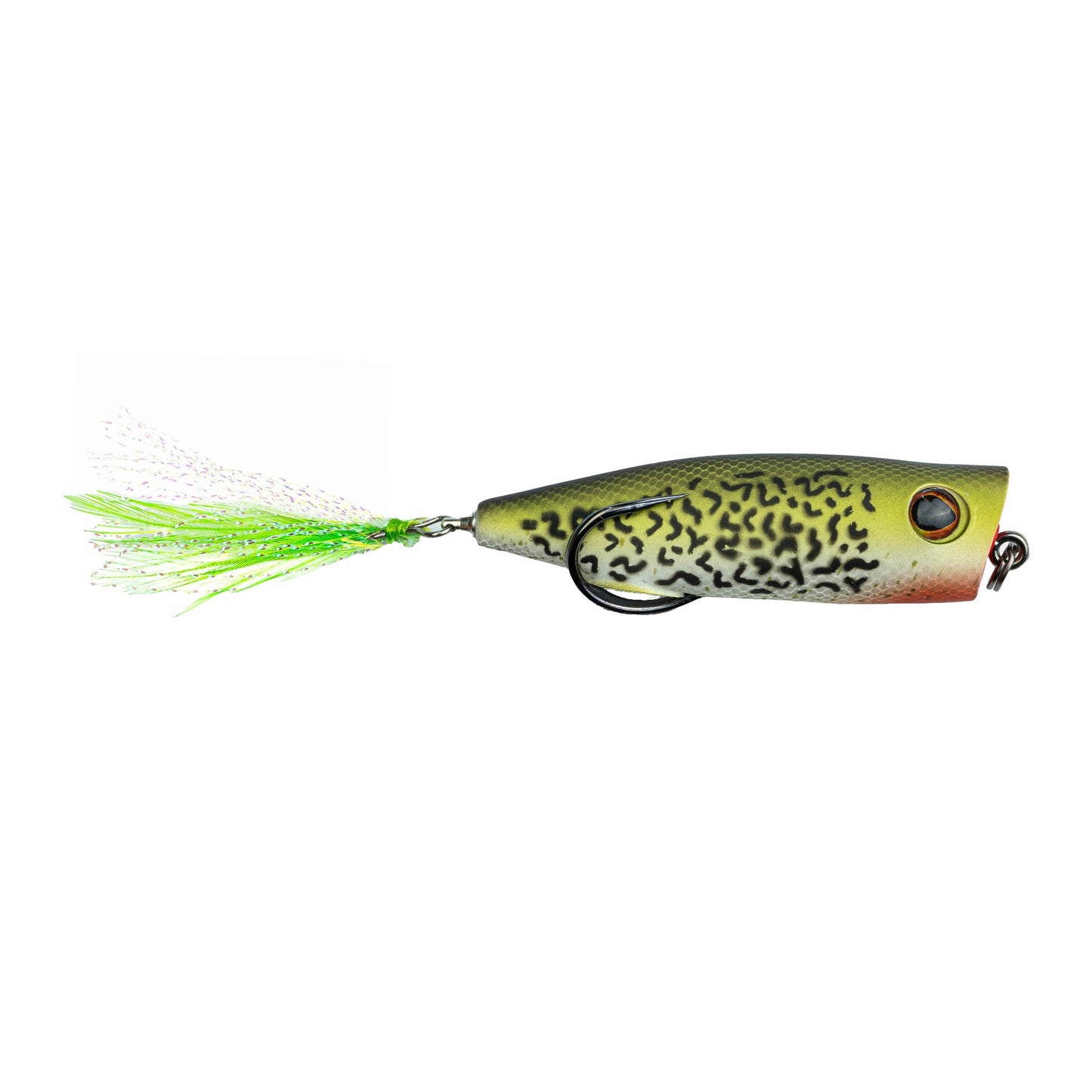 Snag Proof Zoo Pop hollow body popping frog in Crappie