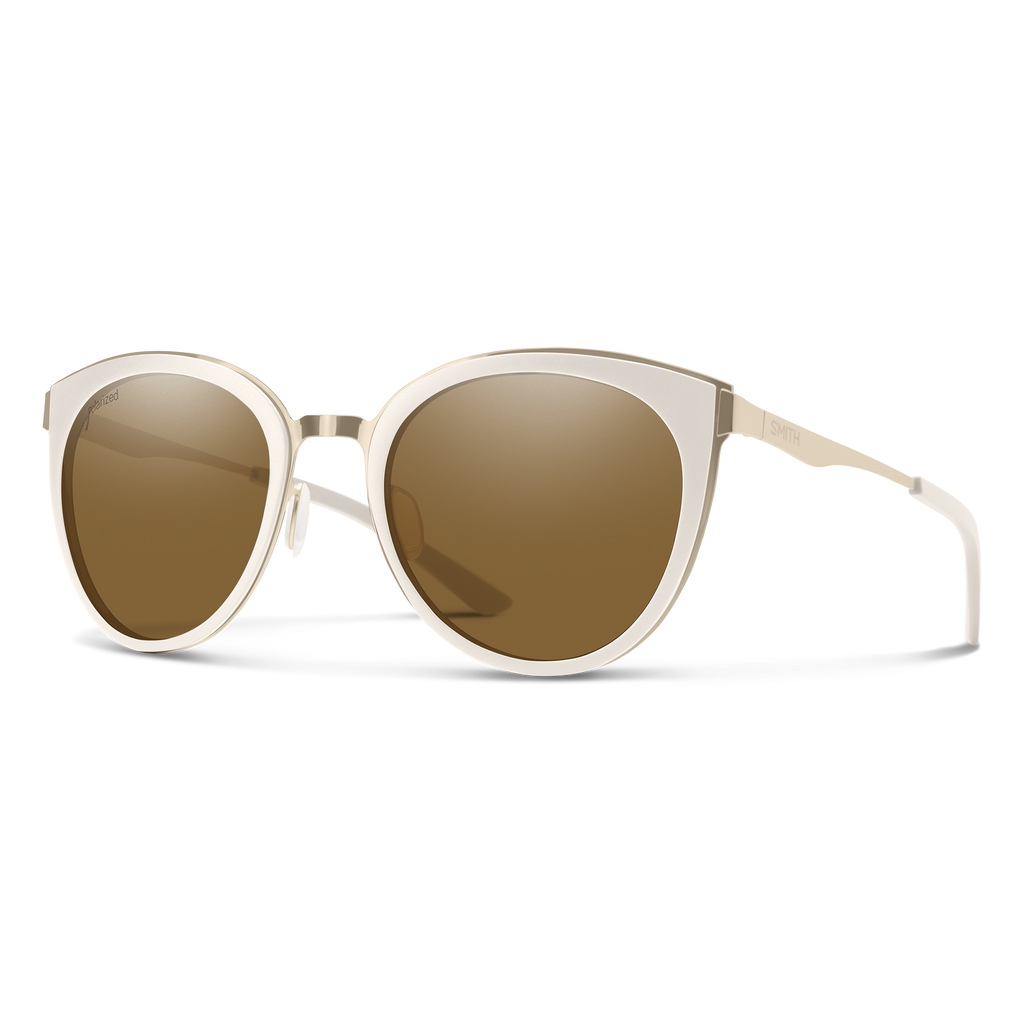 Smith Somerset sunglasses — White Gold | Polarized Brown