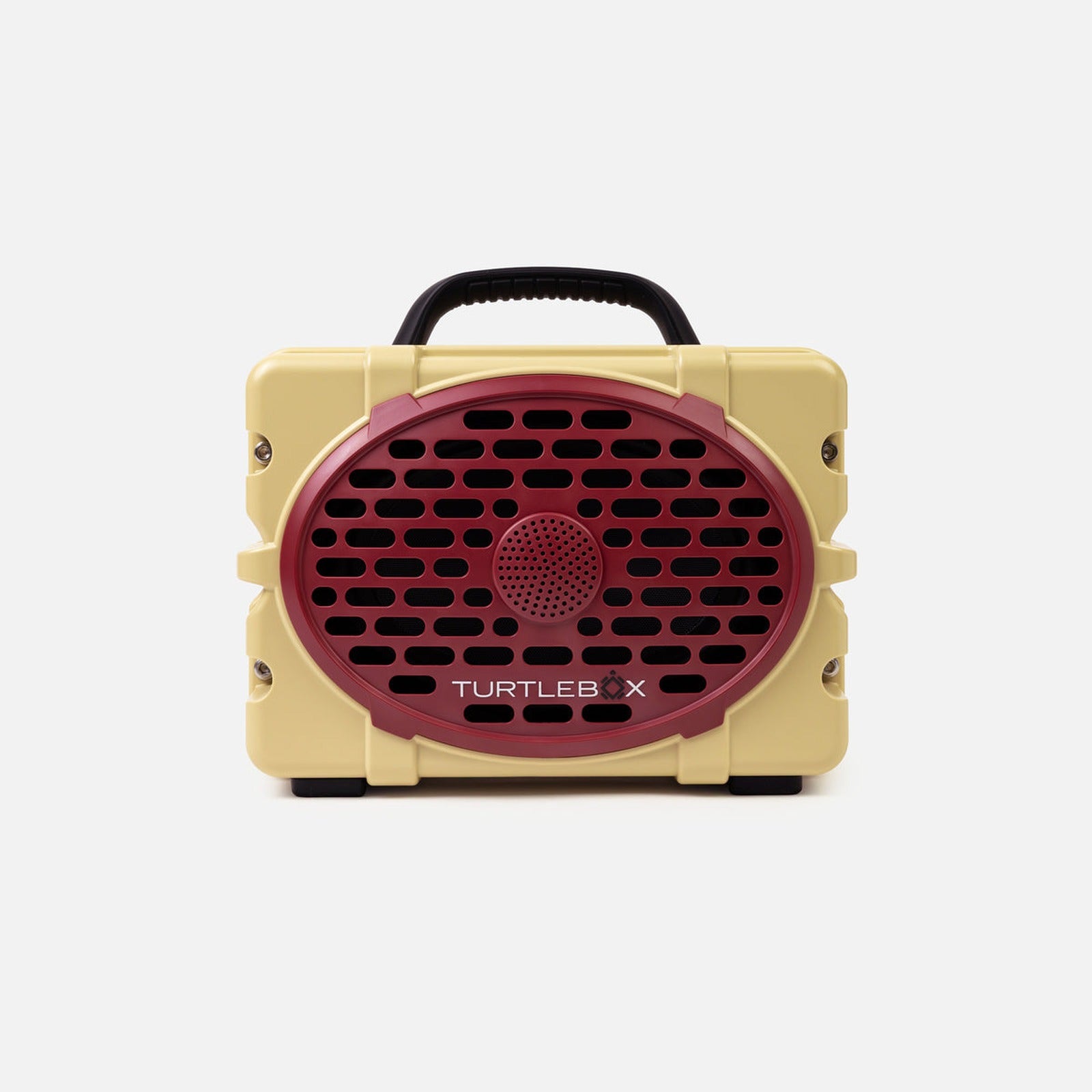 Turtlebox Original Gen 3 Gameday Series speaker in Gold & Garnet