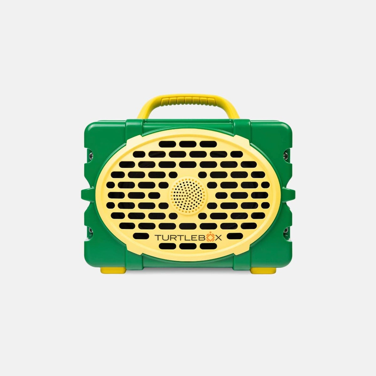 Turtlebox Original Gen 3 Gameday Series speaker in Green & Yellow