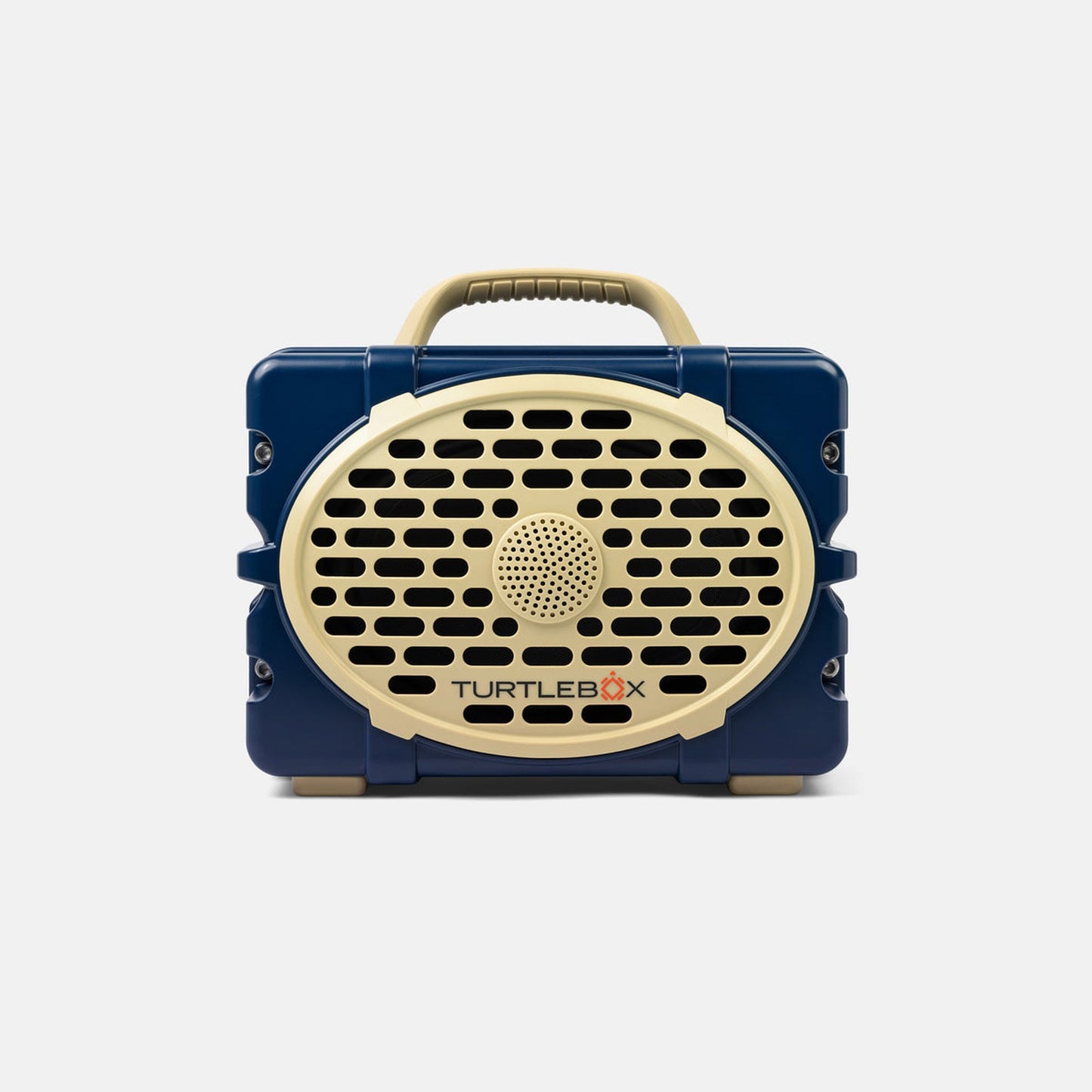 Turtlebox Original Gen 3 Gameday Series speaker in Navy & Gold