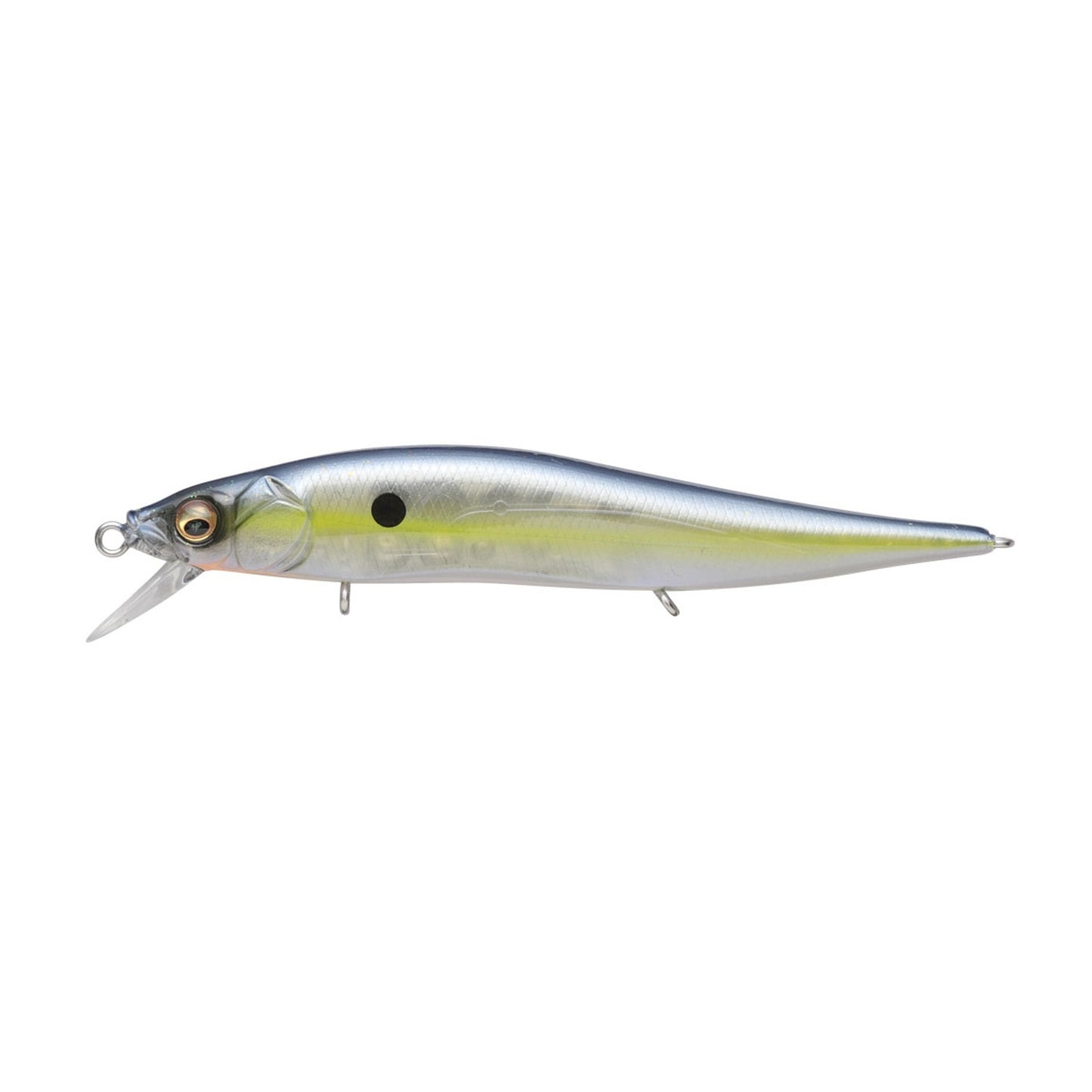 Megabass Vision ONETEN Jr. jerkbait in GP Sexy Shad colorway