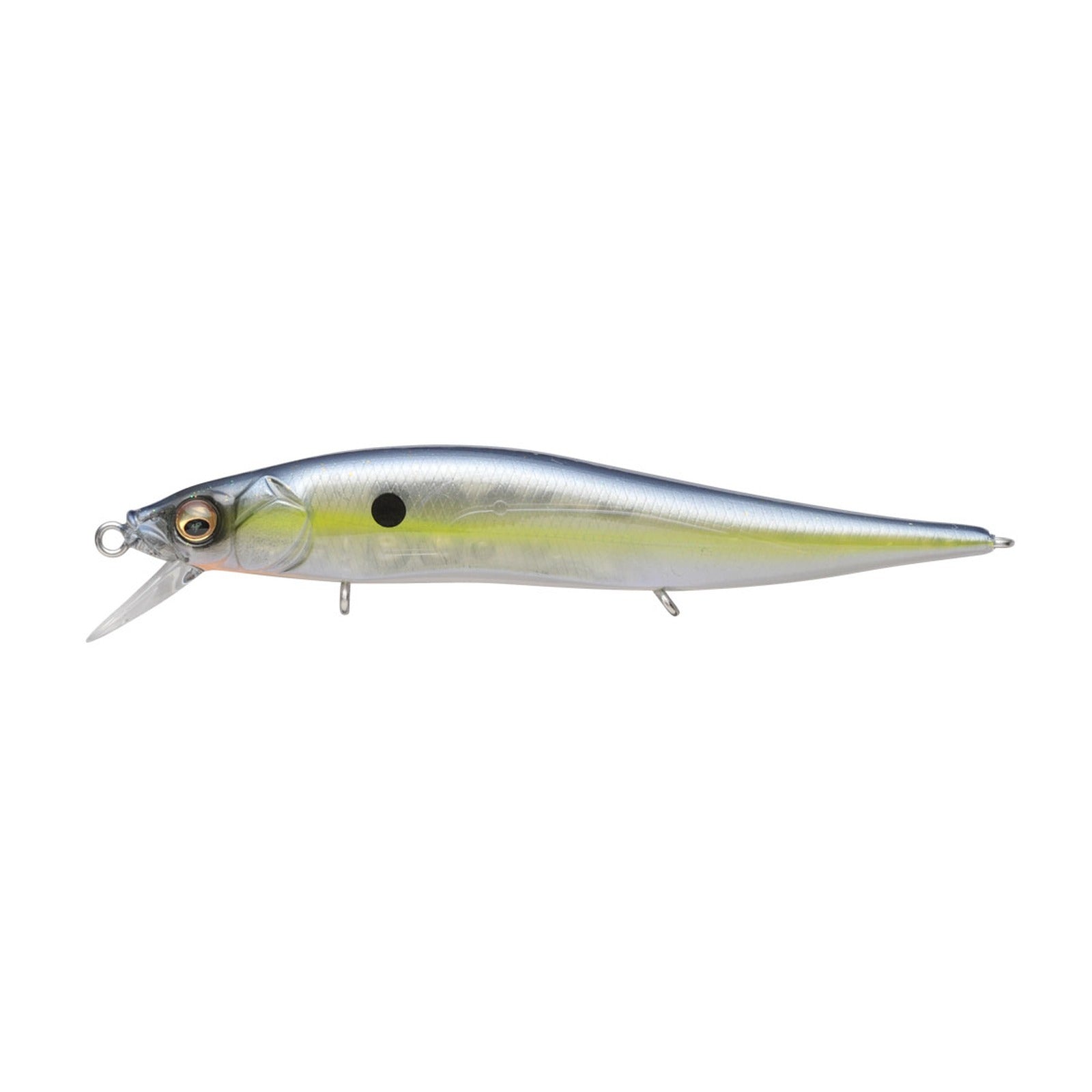 Megabass Vision ONETEN Jr. jerkbait in GP Sexy Shad colorway