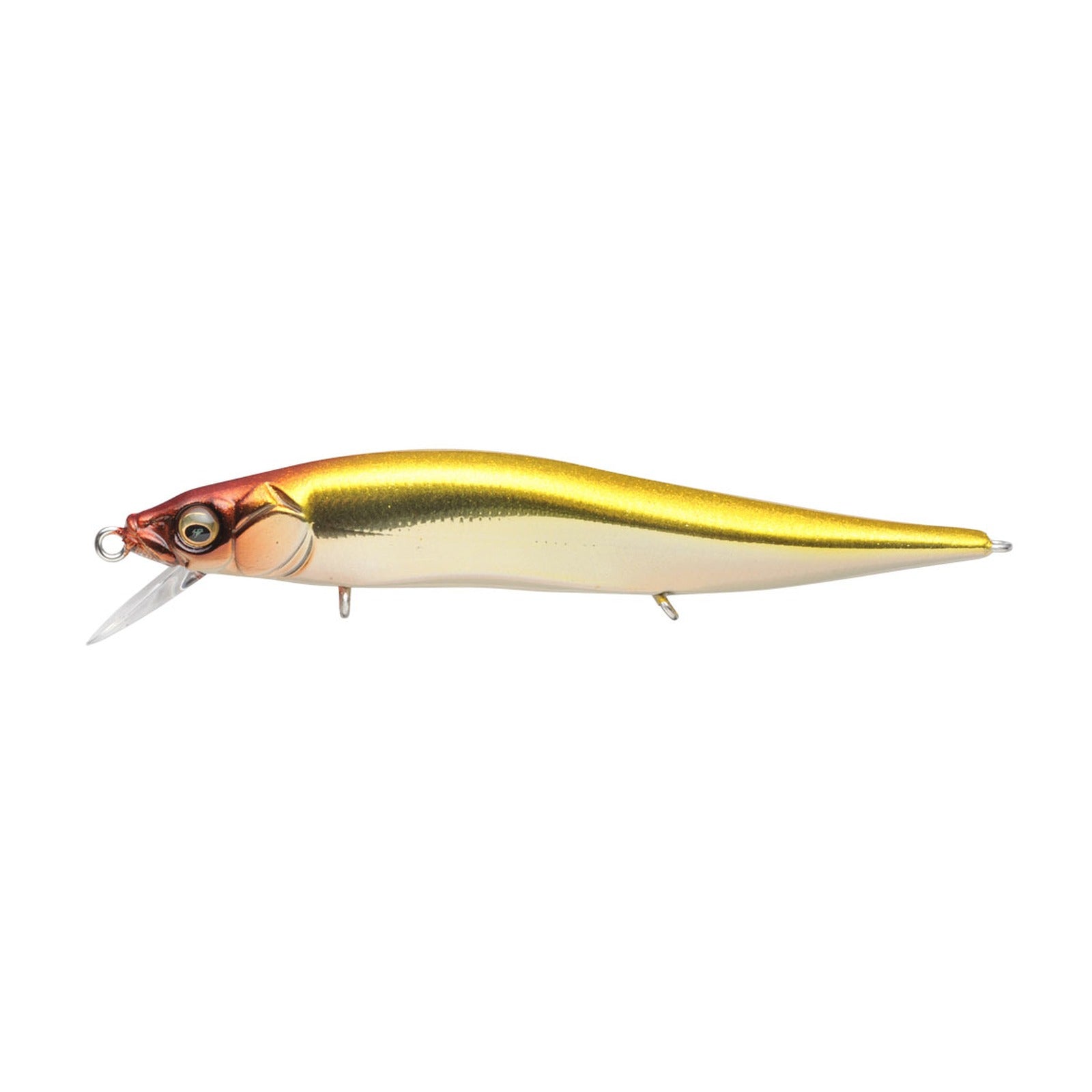 Megabass Vision ONETEN Jr. jerkbait in MG Western Clown colorway
