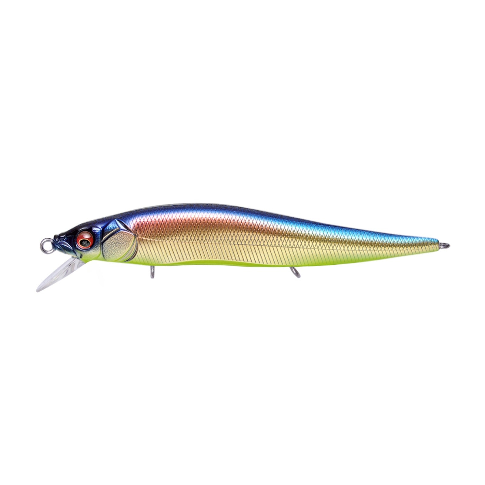 Megabass Vision ONETEN Jr. jerkbait in Wakin Reaction colorway