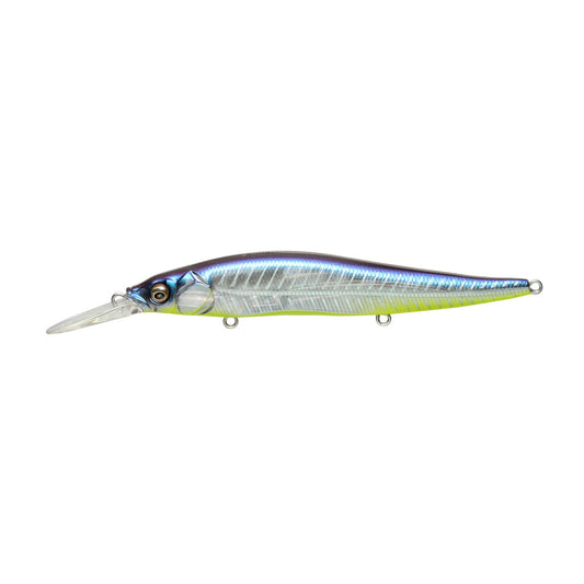 Megabass Vision ONETEN+1 jerkbait in Elegy Bone colorway