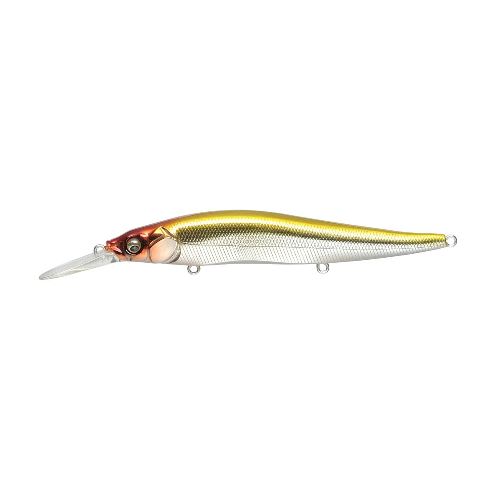Megabass Vision ONETEN+1 jerkbait in M Western Clown colorway