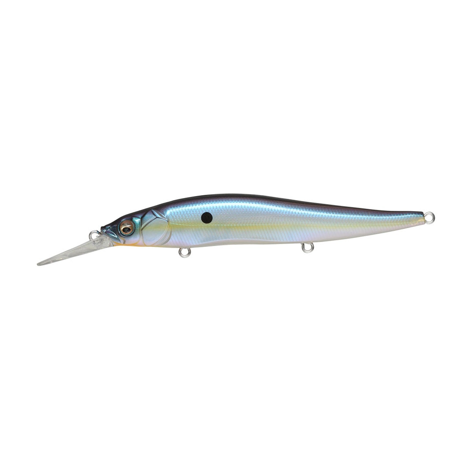Megabass Vision ONETEN+1 jerkbait in Sexy French Pearl colorway