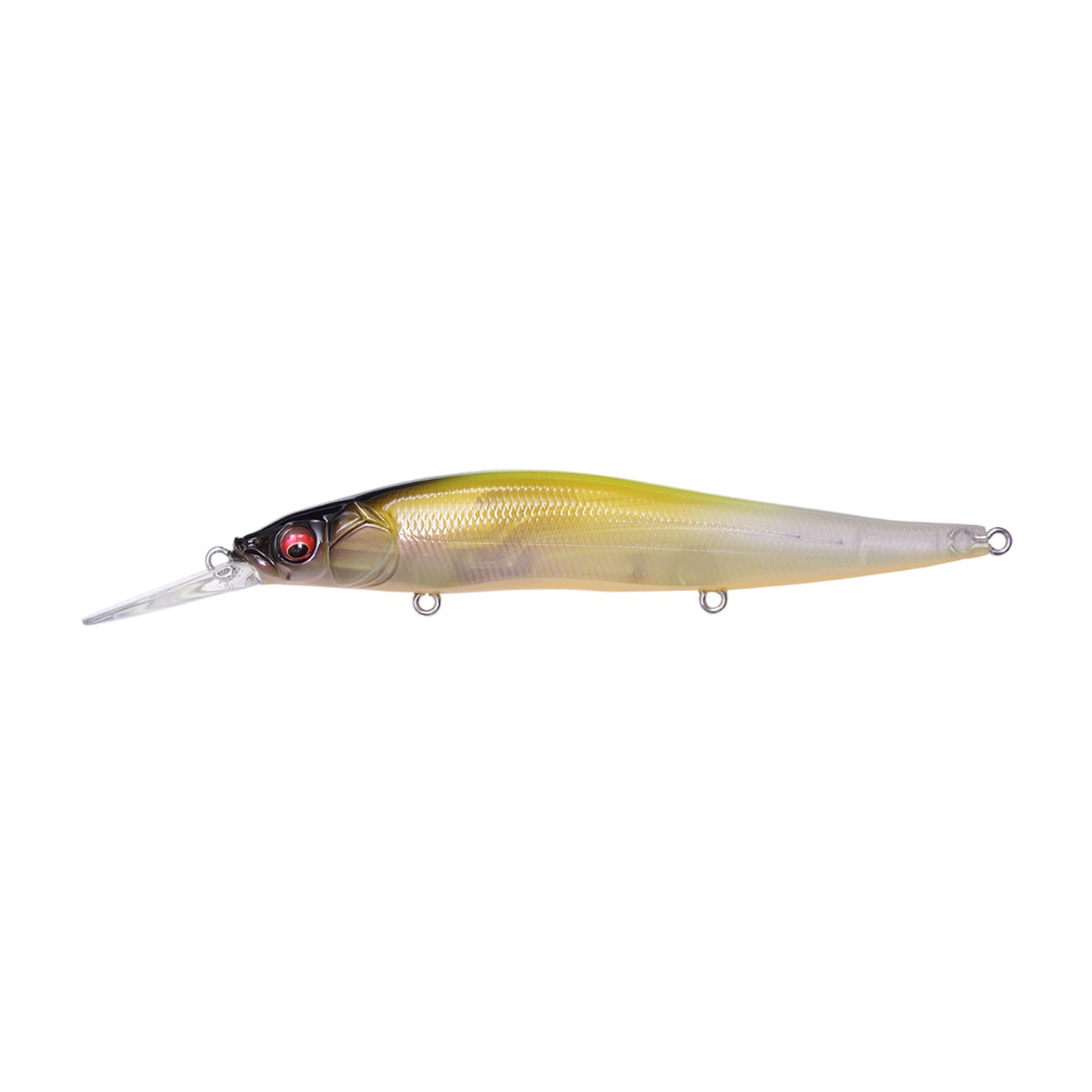 Megabass Vision ONETEN+1 jerkbait in Twilight Chart Back colorway