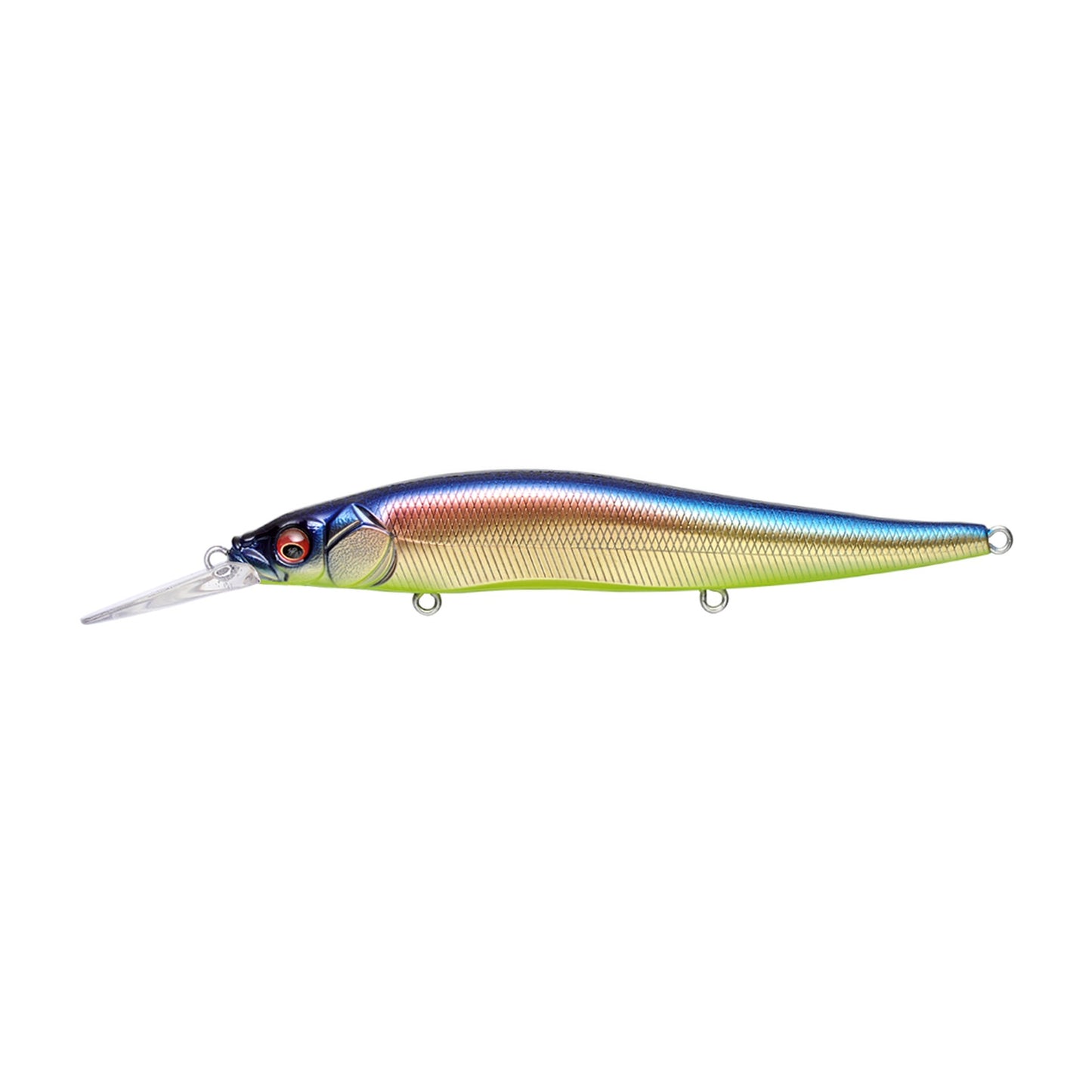 Megabass Vision ONETEN+1 jerkbait in Wakin Reaction colorway