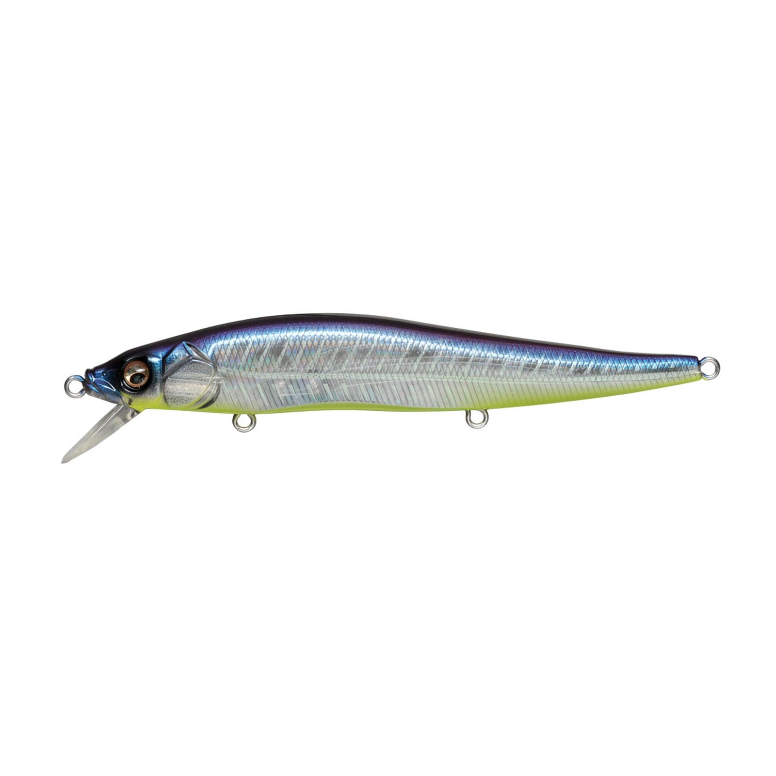 Megabass Vision ONETEN jerkbait in Elegy Bone colorway