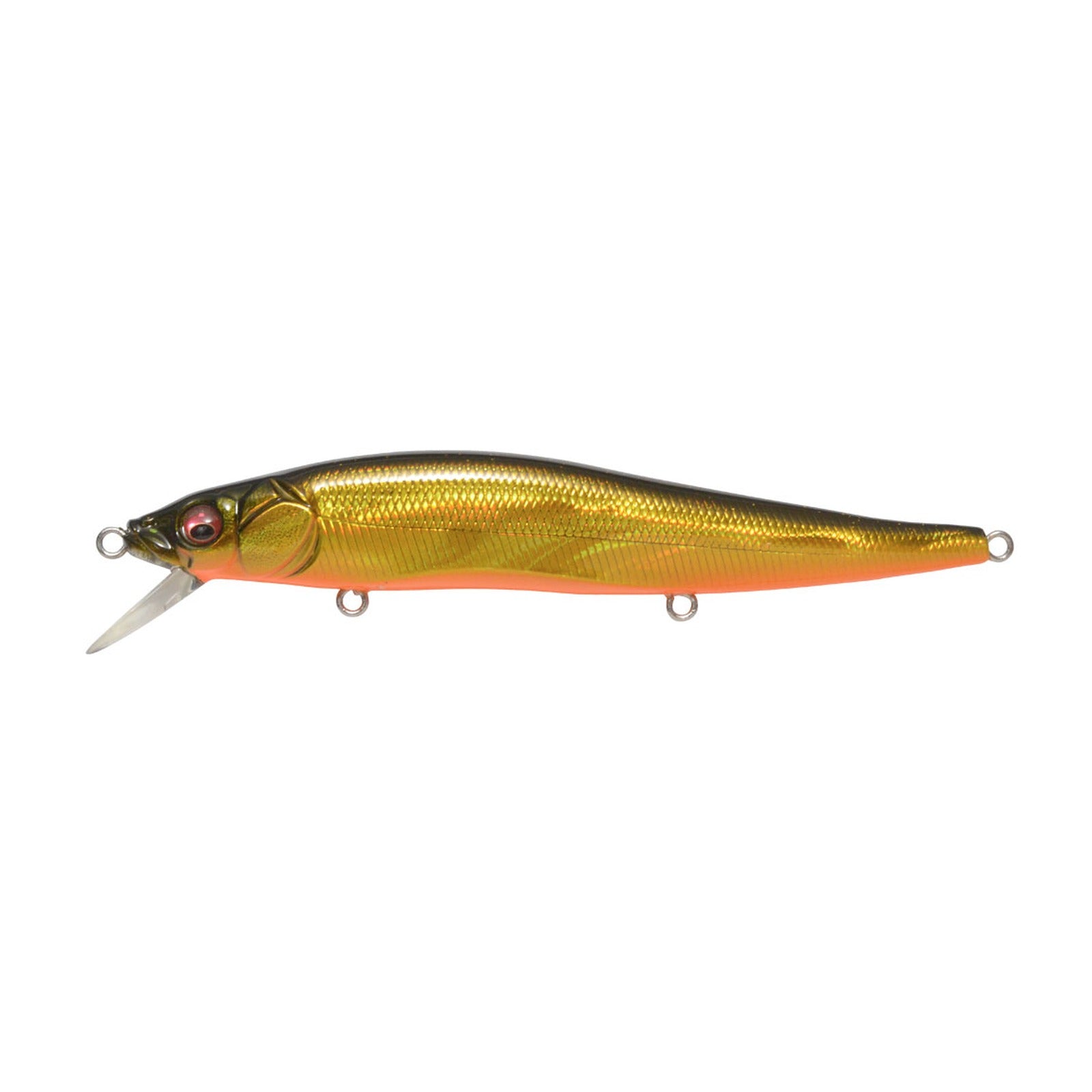Megabass Vision ONETEN jerkbait in GG Megabass Kinkuro colorway