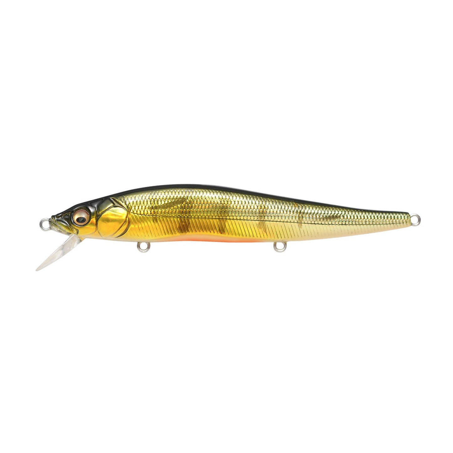Megabass Vision ONETEN jerkbait in GG Perch OB colorway