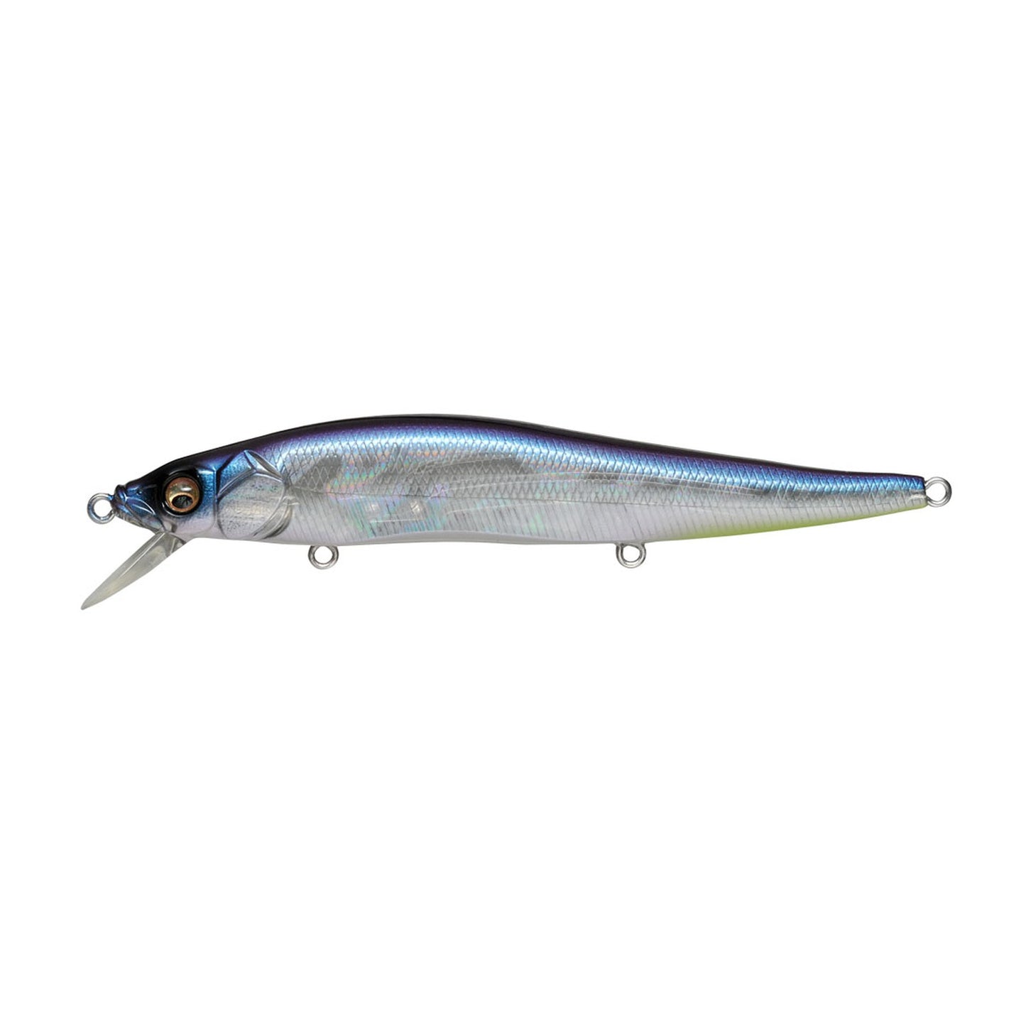 Megabass Vision ONETEN jerkbait in GP Skeleton Tennessee colorway