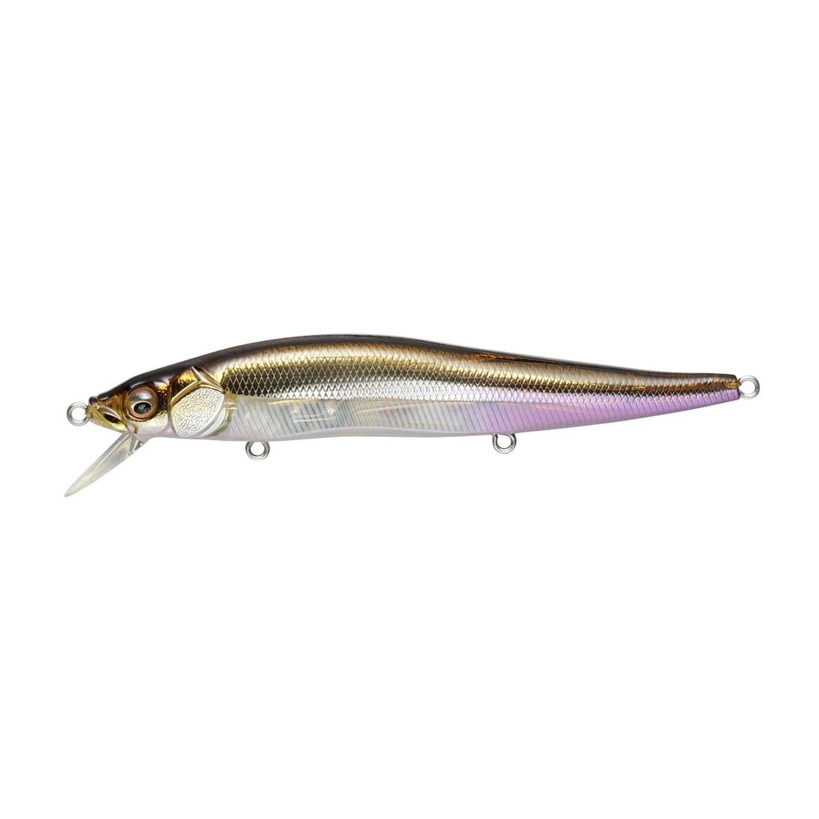 Megabass Vision ONETEN jerkbait in HT ITO Wakasagi colorway
