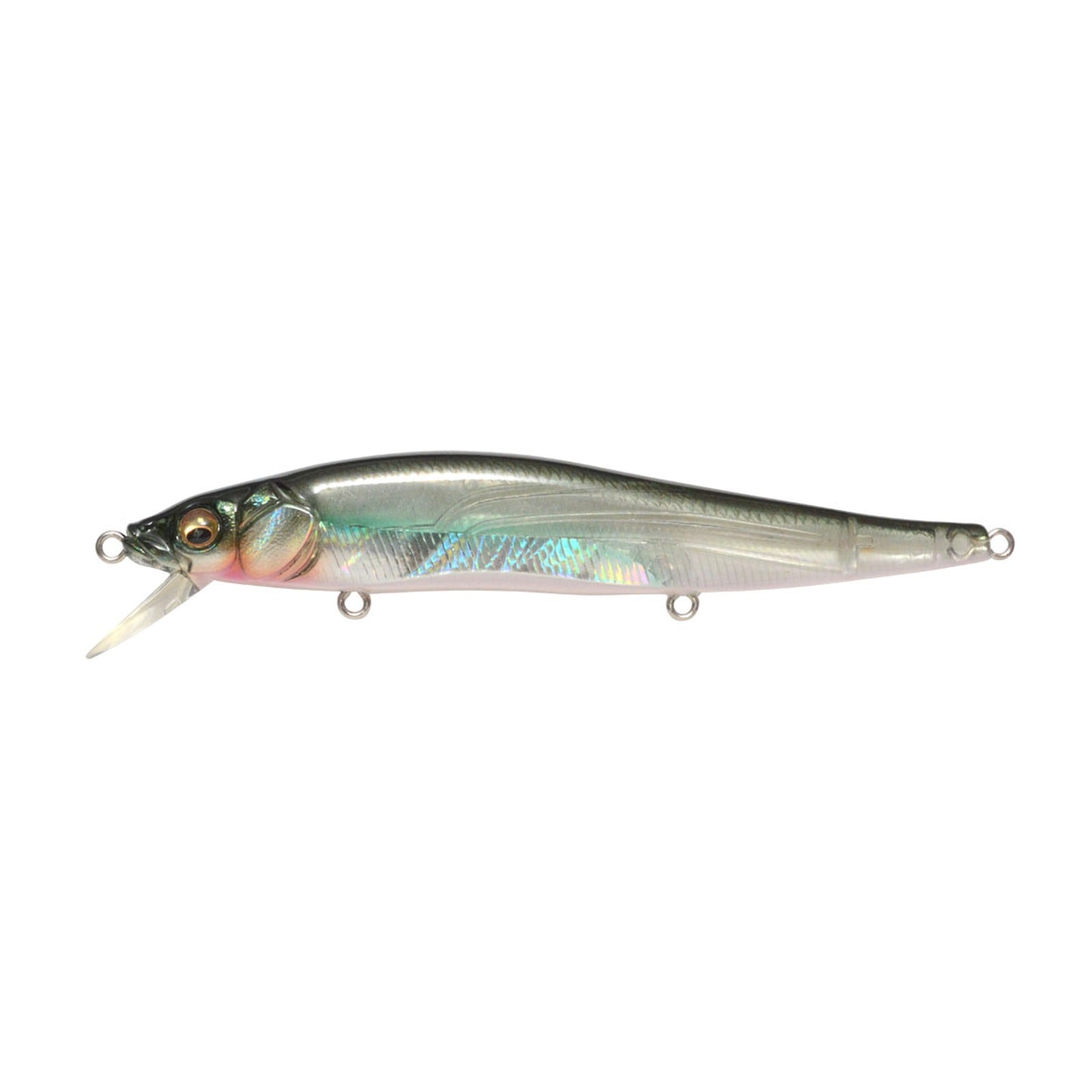 Megabass Vision ONETEN jerkbait in ITO Clear Laker colorway
