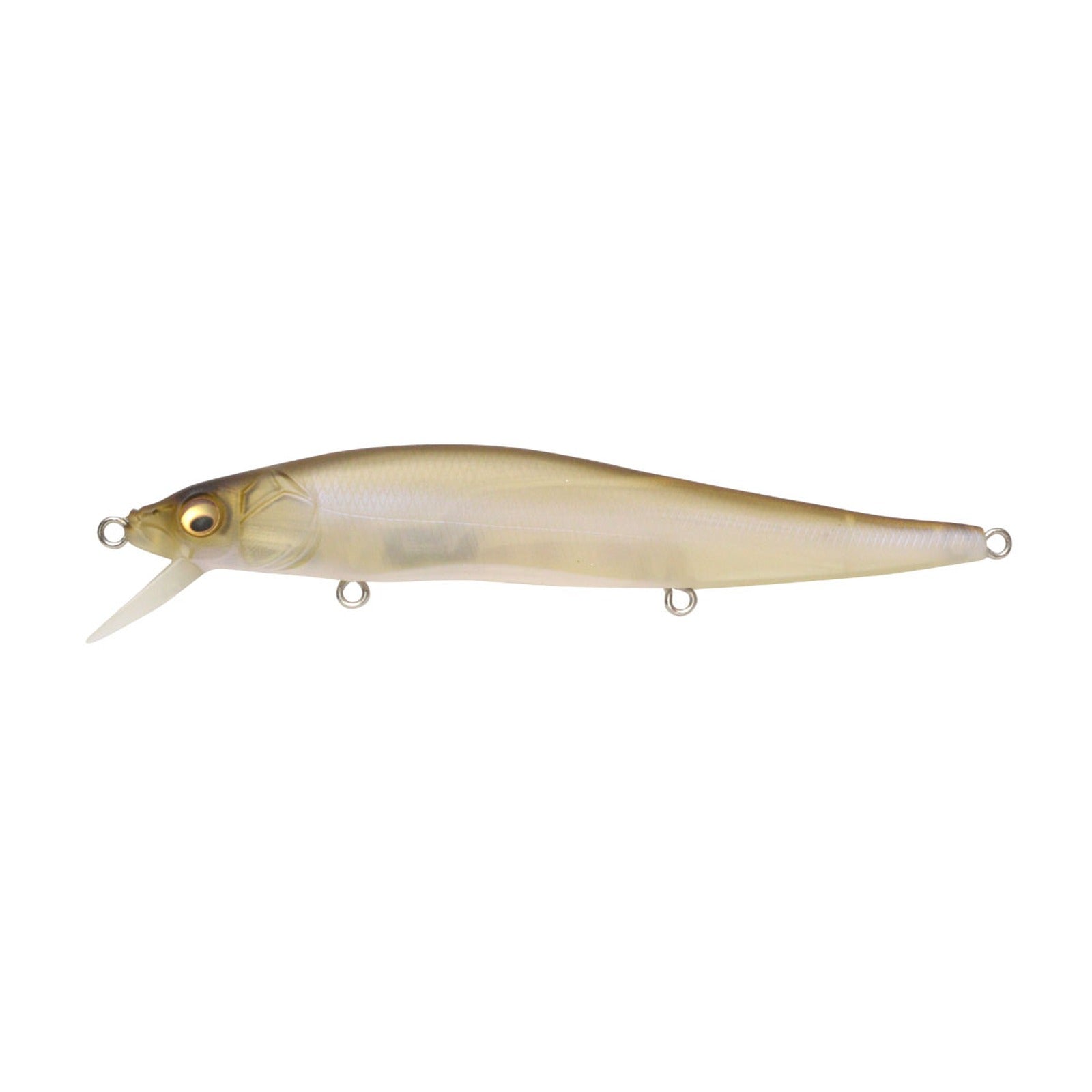 Megabass Vision ONETEN jerkbait in Mat Shad colorway