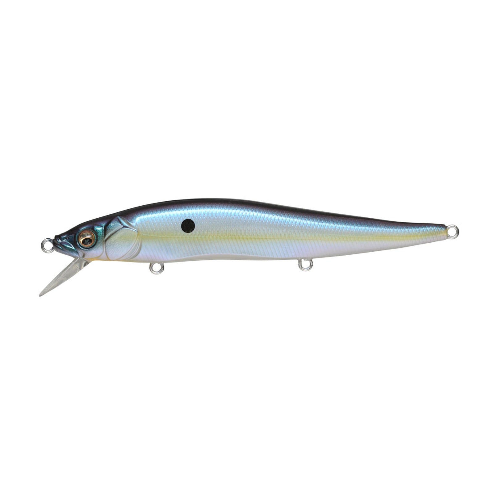 Megabass Vision ONETEN jerkbait in Sexy French Pearl colorway
